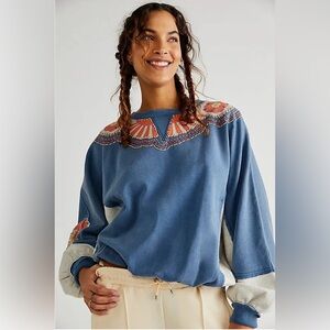 WE THE FREE Sunbeaded Pullover Small ☀️